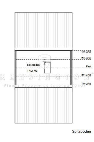 Grundriss Spitzboden